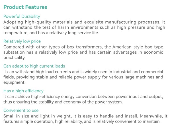 P8 Product features